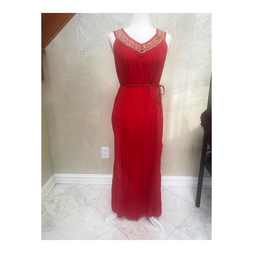 NWOT Grecian Style Gauze Dress